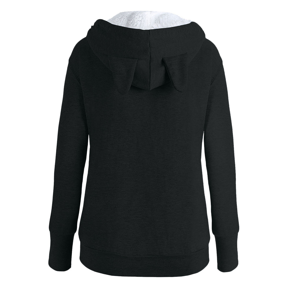 Pet Hoodie with Kangaroo Pocket — Soft Fleece Sweatshirt for Cats & Dogs
