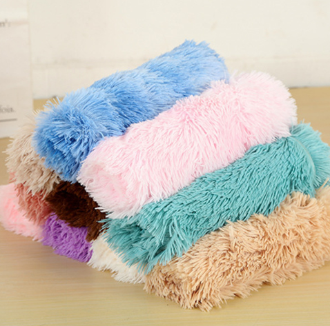 PV Plush Pet Blanket — Warm Sherpa Mat for Dogs & Cats