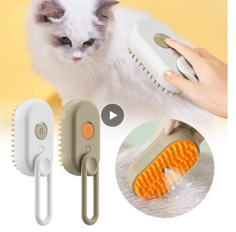 Pet Steam Grooming Brush