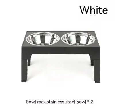 Elevated Slow Feeder Bowl — Height-Adjustable Anti-Gulp Stand