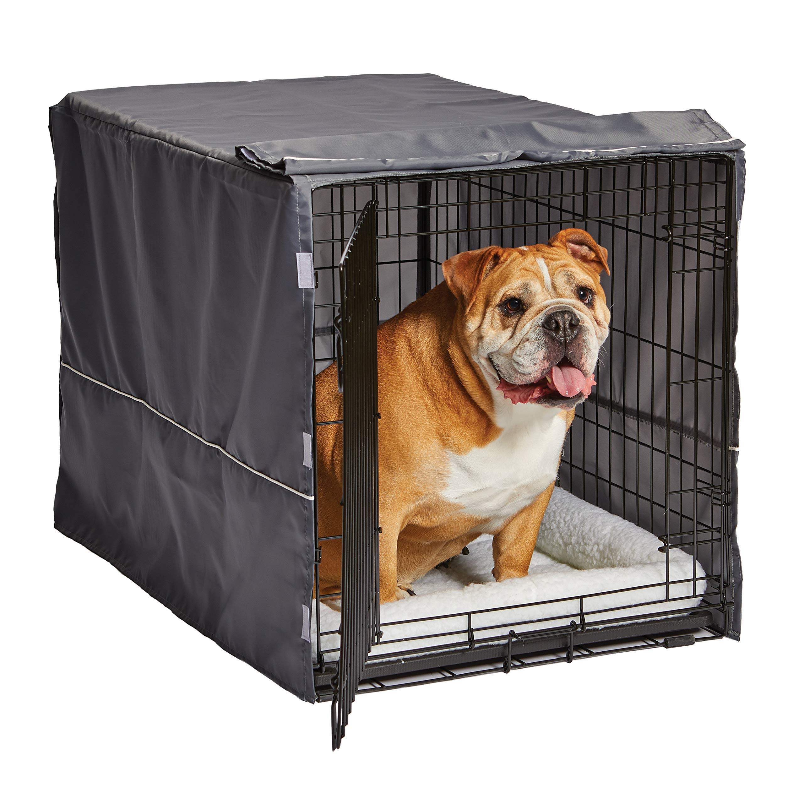 Privacy Dog Crate Cover — Machine Washable