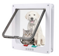 Lockable Pet Door for Dogs & Cats — Door Flap with Locking Panel