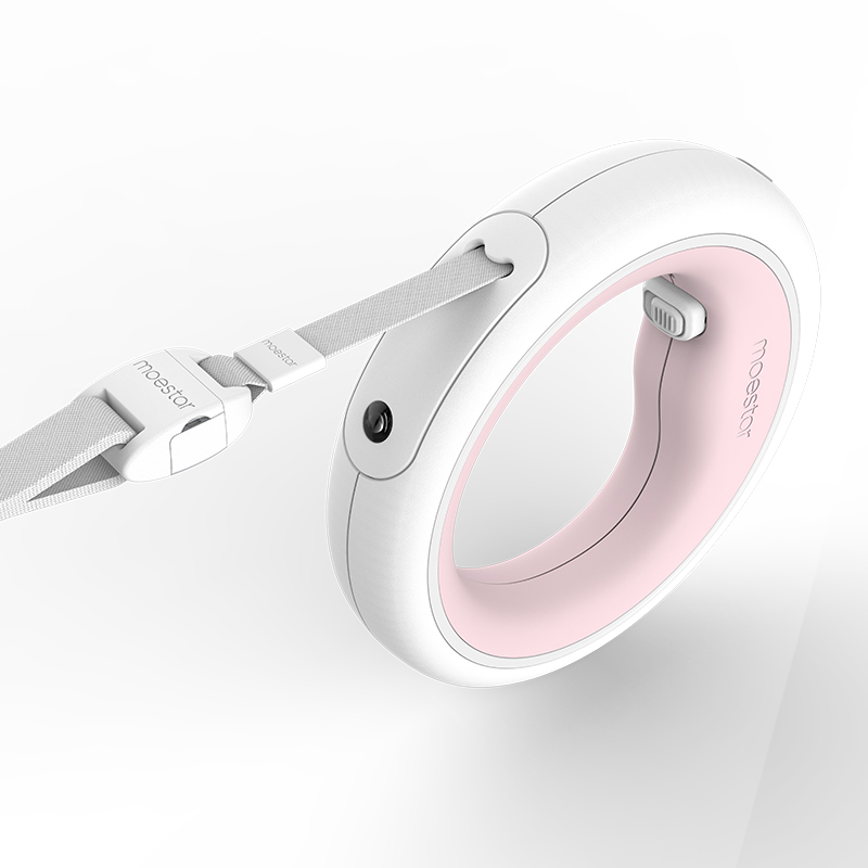 Heavy-Duty Retractable Dog Leash — Locking Tape Lead