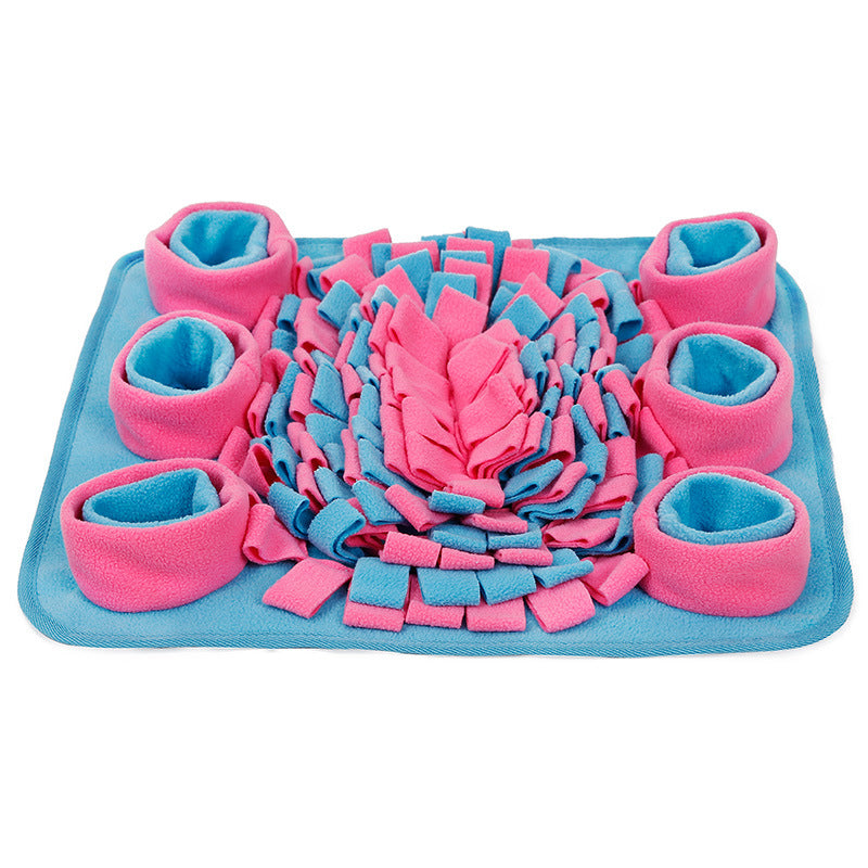 Dog Snuffle Mat & Slow Feeder — Foraging Enrichment Bowl