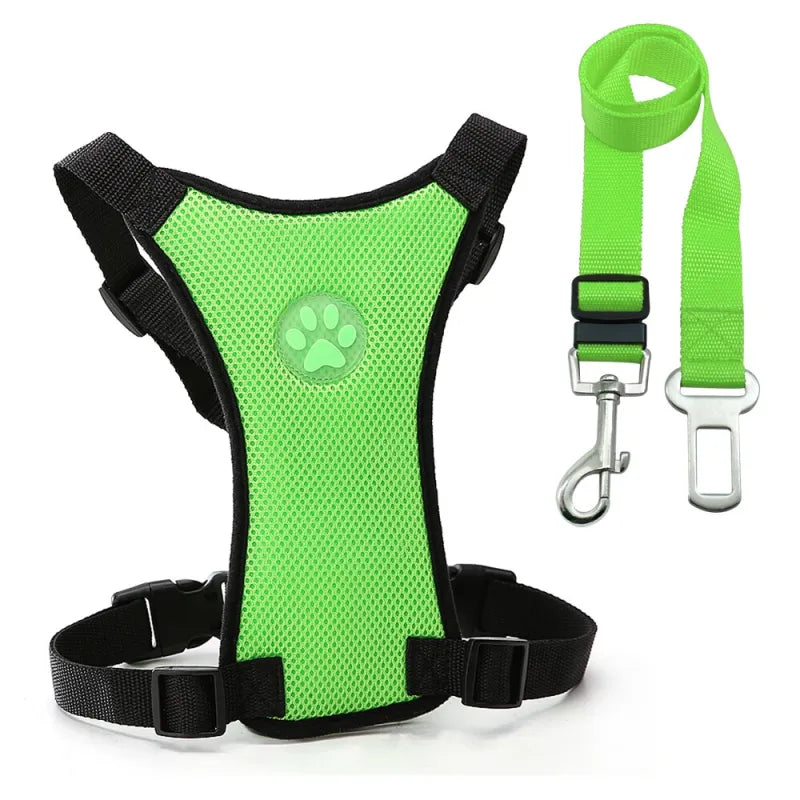 Breathable Mesh Dog Car Safety Harness