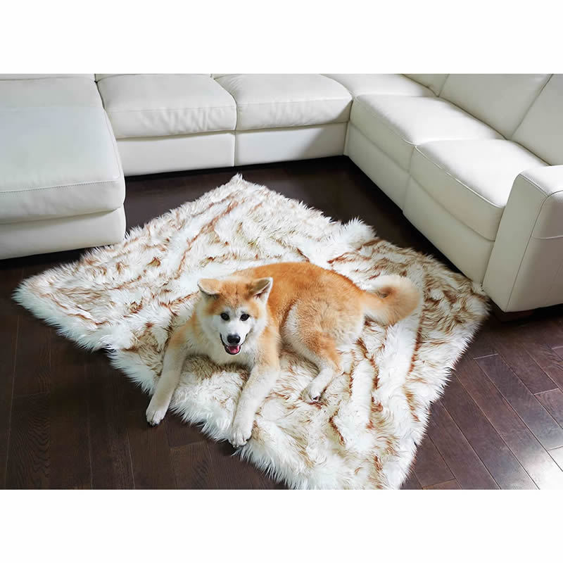 Sherpa Fleece Dog Blanket — Waterproof-Backed Furniture Cover