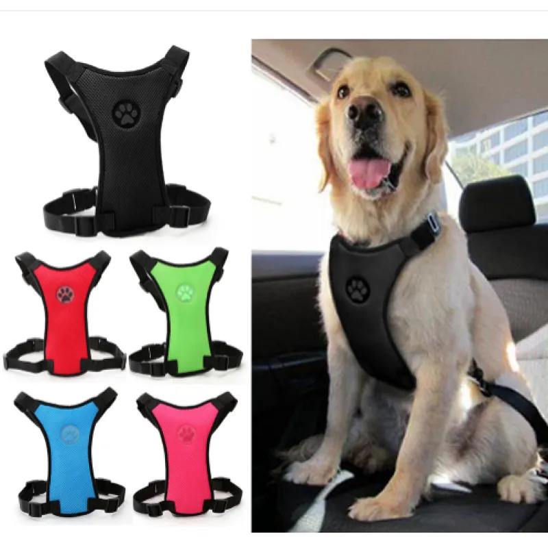 Breathable Mesh Dog Car Safety Harness