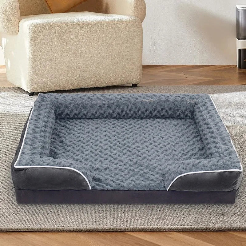 Washable Waterproof Pet Bed — Removable Cover