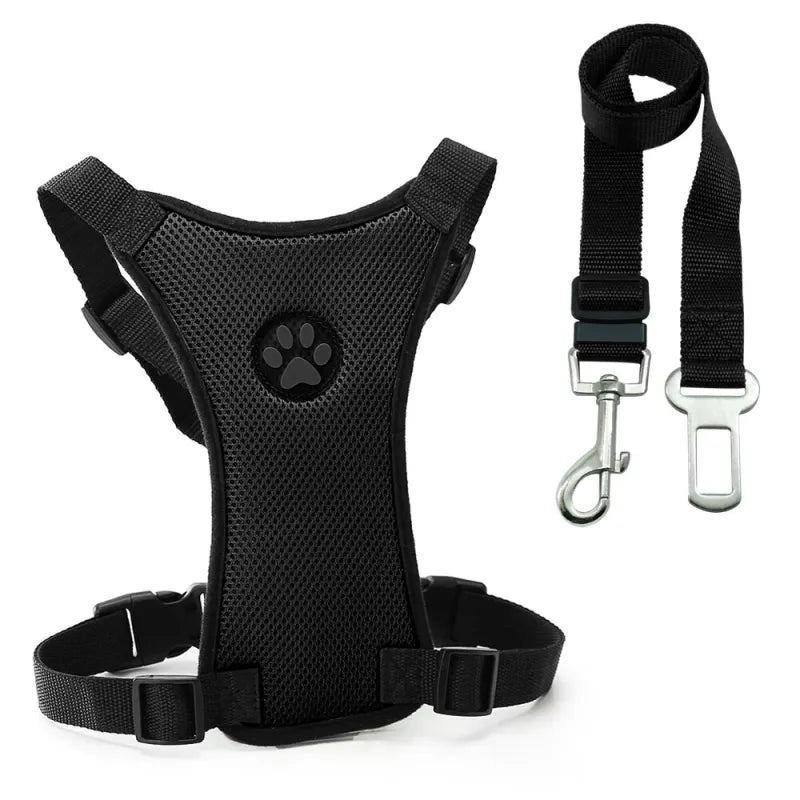Breathable Mesh Dog Car Safety Harness