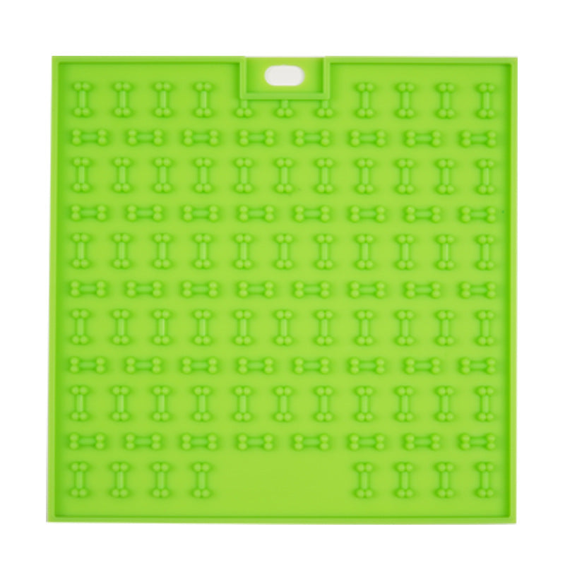 Silicone Slow Feeding Lick Mat — Non-Slip Calming Pad for Pets