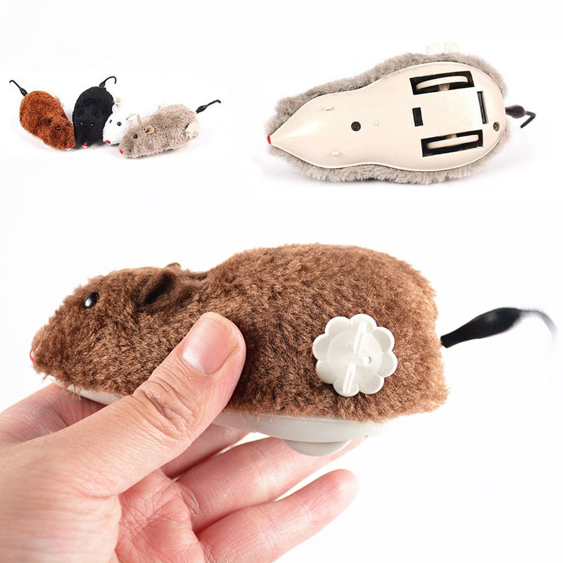 Cat Teaser Wand & Mouse Toy Set — Handmade Feather Play Kit