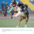 Rotating Disc Dog Frisbee — Bite-Resistant Flying Fetch Toy