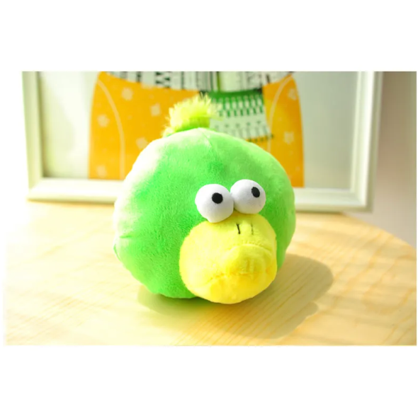 Bouncing Squeaky Dog Ball — Motion-Activated Interactive Toy