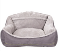 Sofa Dog Bed — Raised-Arm Couch Bed with Removable Cushion