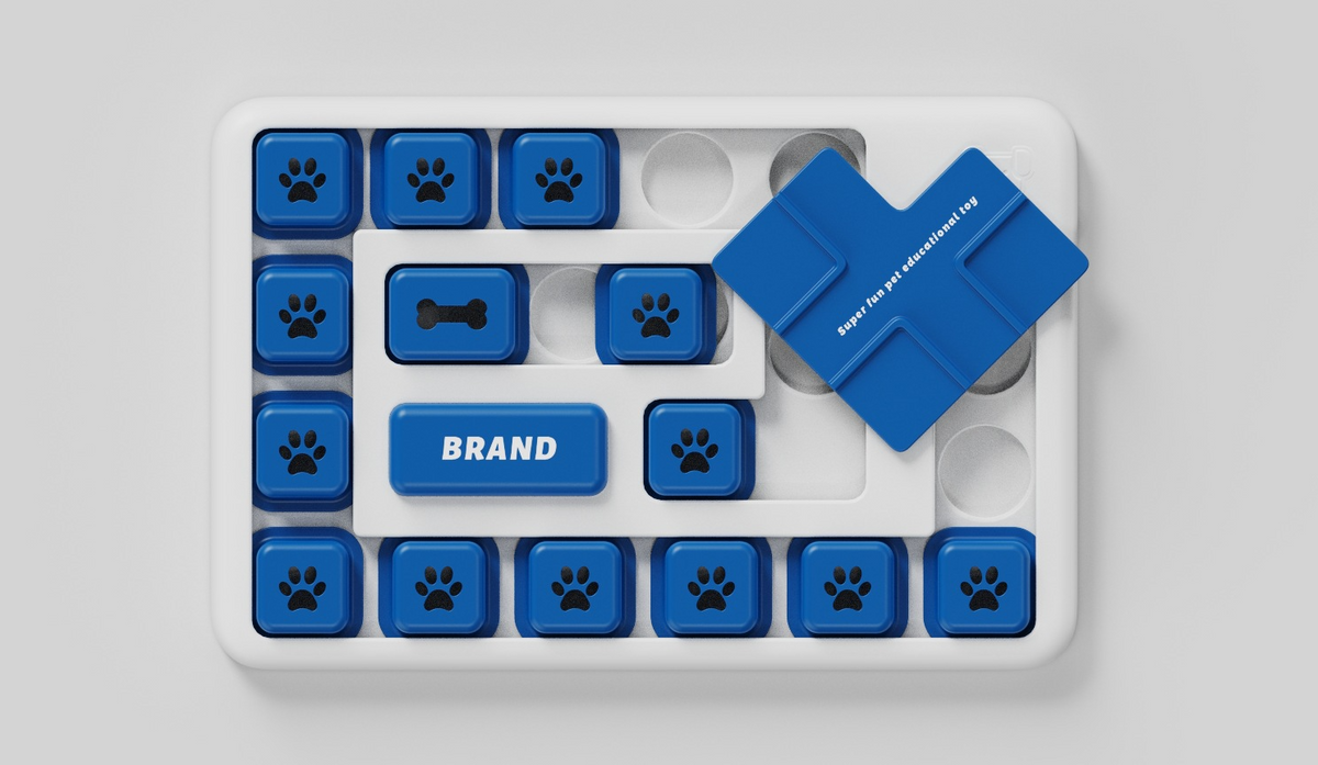 Slow Feeder Puzzle Toy — Interactive Treat Maze for Dogs
