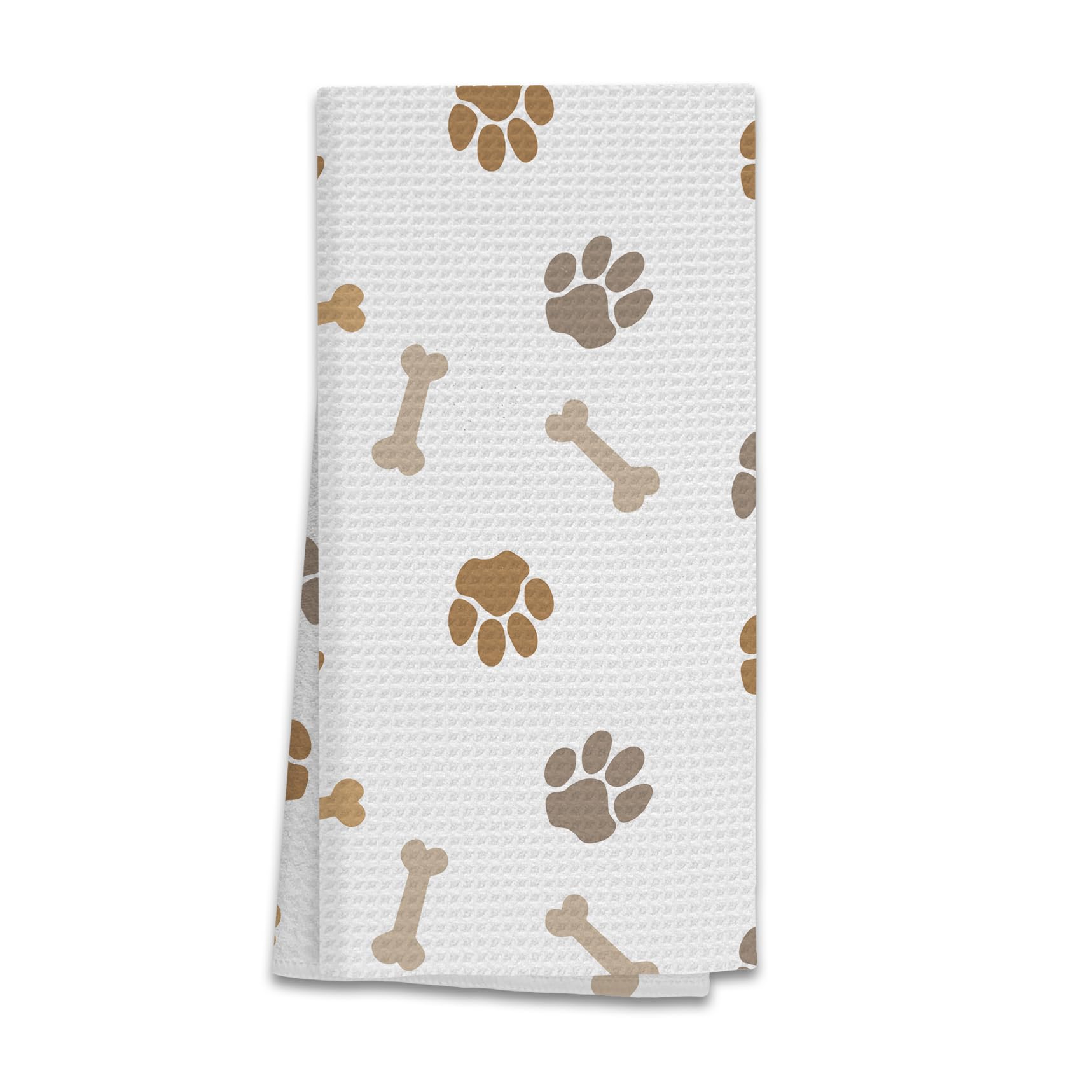 Dog Paw Print Kitchen Towels — Decorative Hand Towels