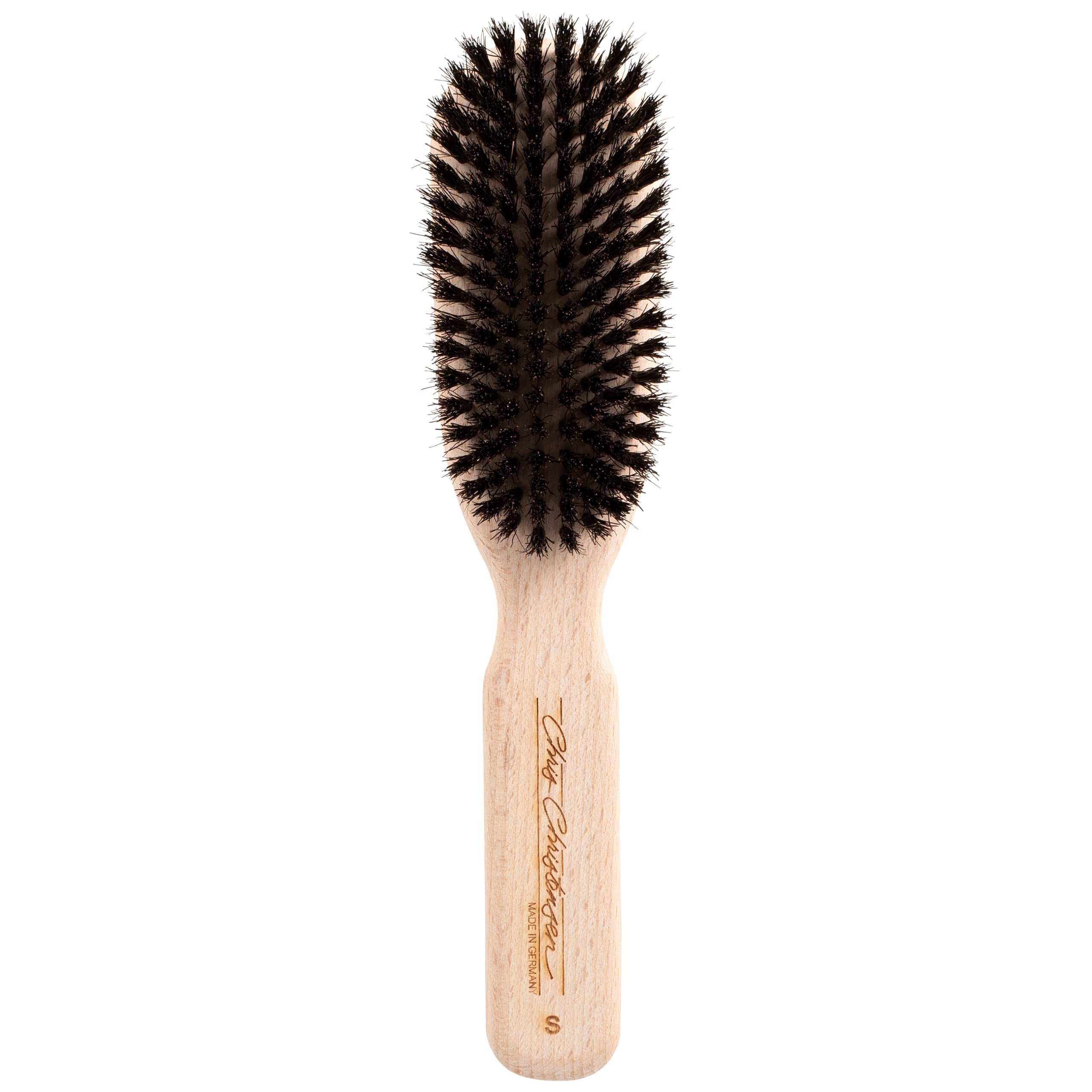 Chris Christensen Boar Bristle Dog Brush — Beech Wood Handle