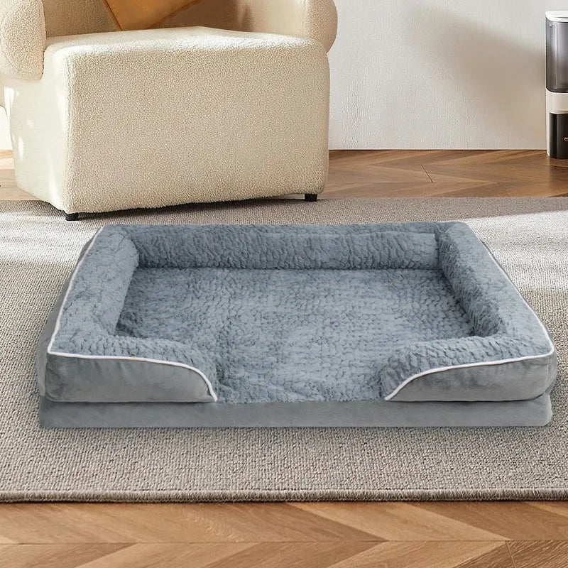 Washable Waterproof Pet Bed — Removable Cover