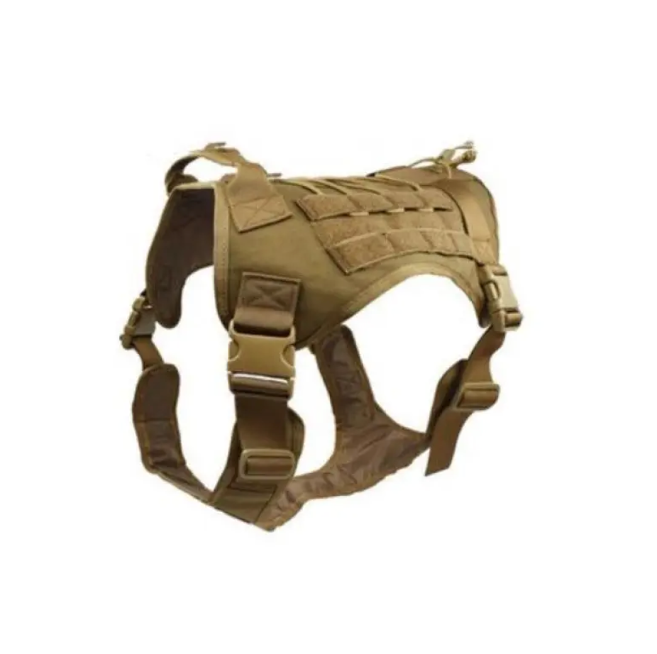 Tactical Dog Training Harness — No-Pull Vest with Handle