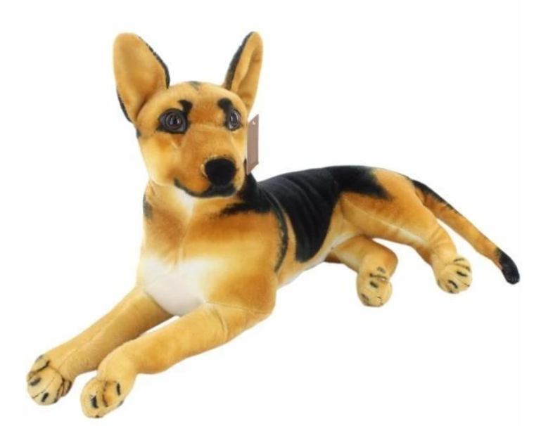 Realistic Plush Dog Stuffed Animal