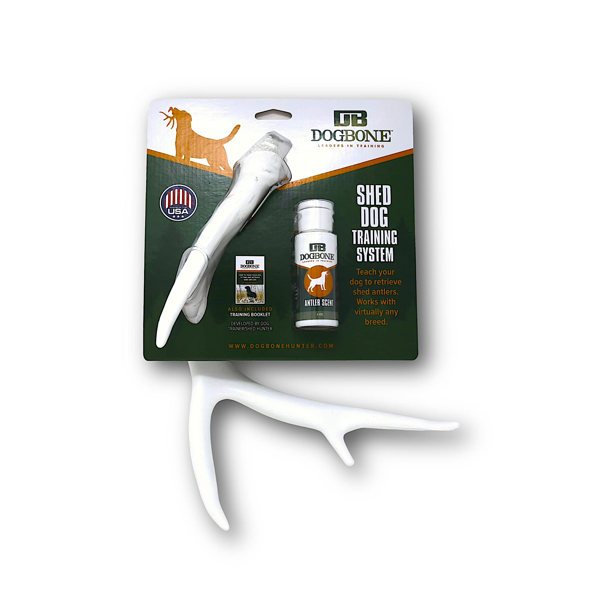 DogBone Shed Dog Training Kit — Scent Training for Hunting Dogs