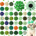 Dog Collar Flowers — Shamrock, 80-Pack