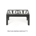 Elevated Slow Feeder Bowl — Height-Adjustable Anti-Gulp Stand