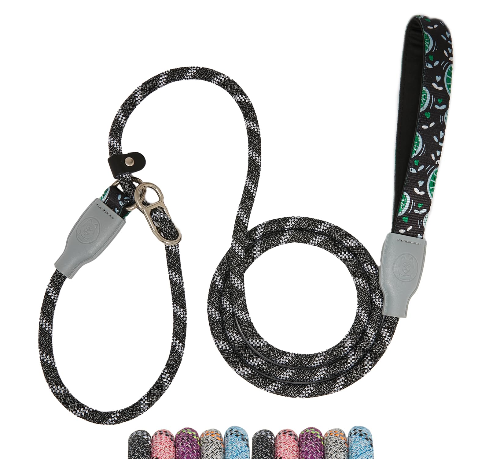 Dog Slip Lead — 6 ft, Comfort Handle