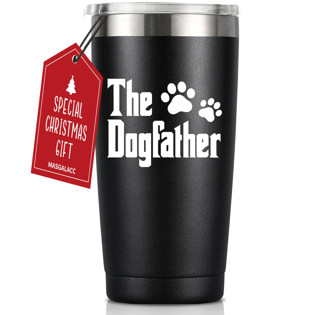 Dog Dad 20 oz Tumbler — Stainless Steel with Straw