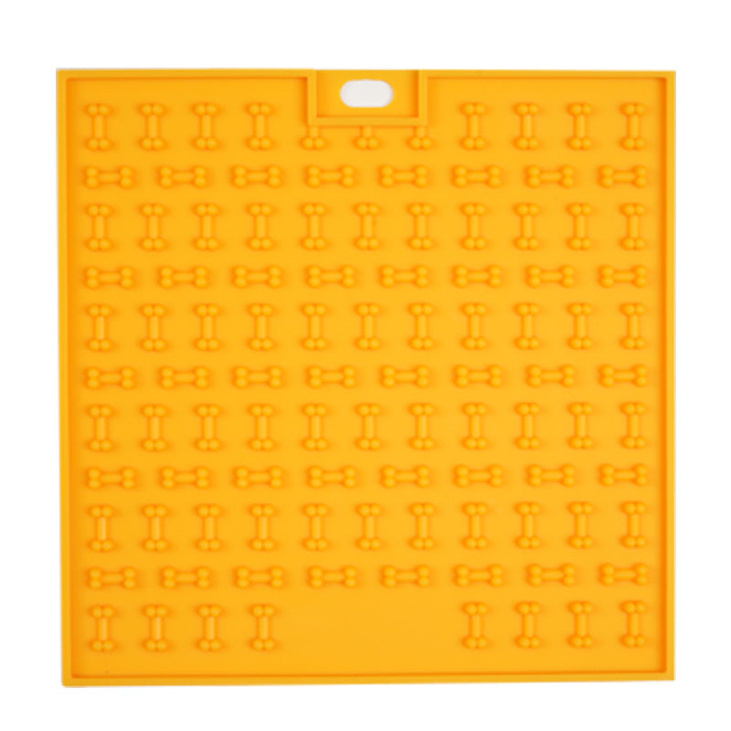Silicone Slow Feeding Lick Mat — Non-Slip Calming Pad for Pets