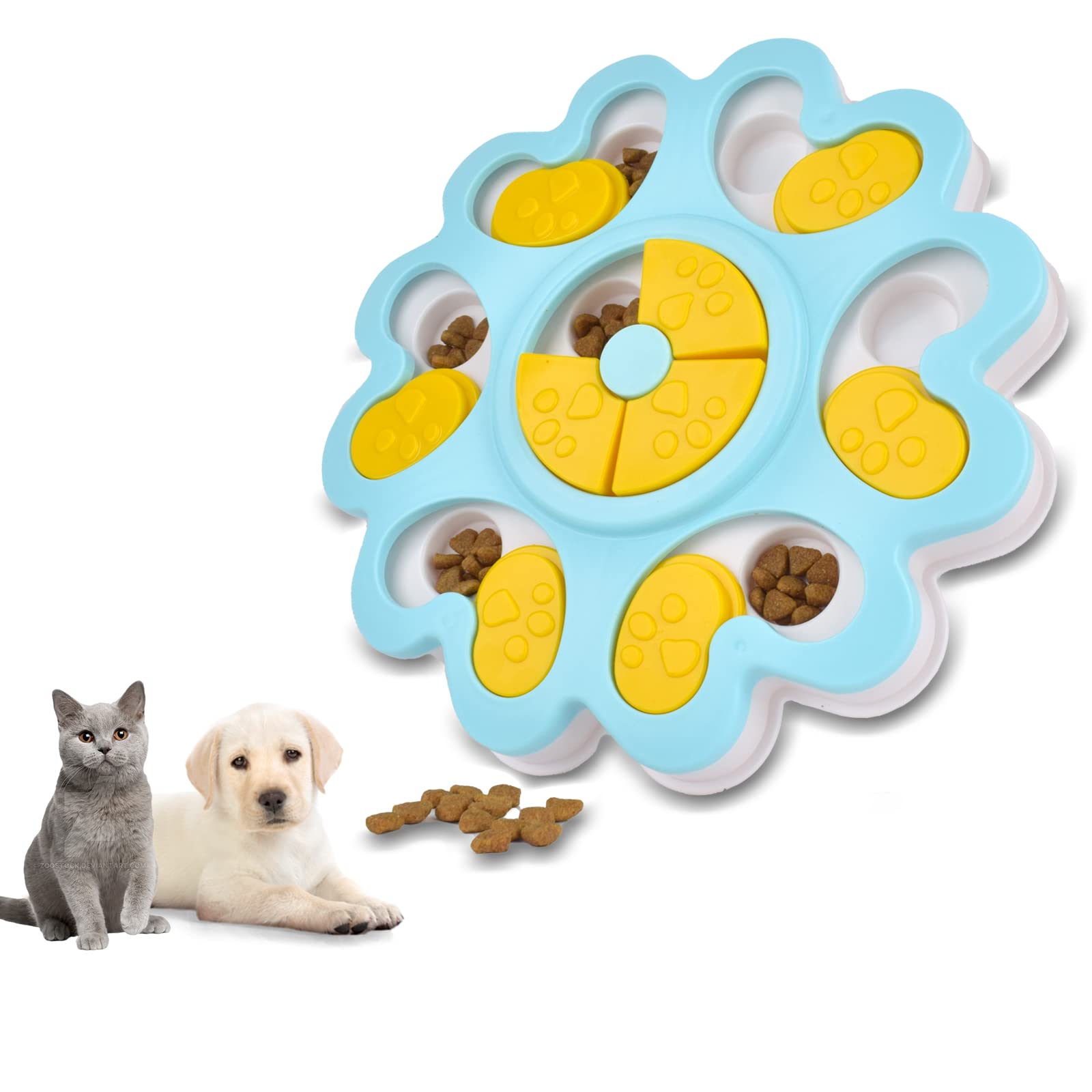 Dog Puzzle Treat Feeder — Mental Stimulation Toy