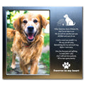 Dog Memorial Picture Frame — Rainbow Bridge, 4x6